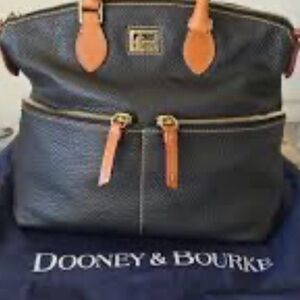 Dooney Leather Black Bag
